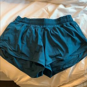 Lulu lemon hotty hot shorts